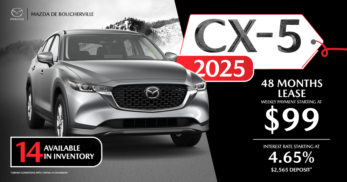 2025 CX-5 in inventory!