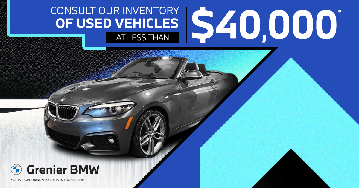 USED VEHICLE INVENTORY UNDER $40,000 !