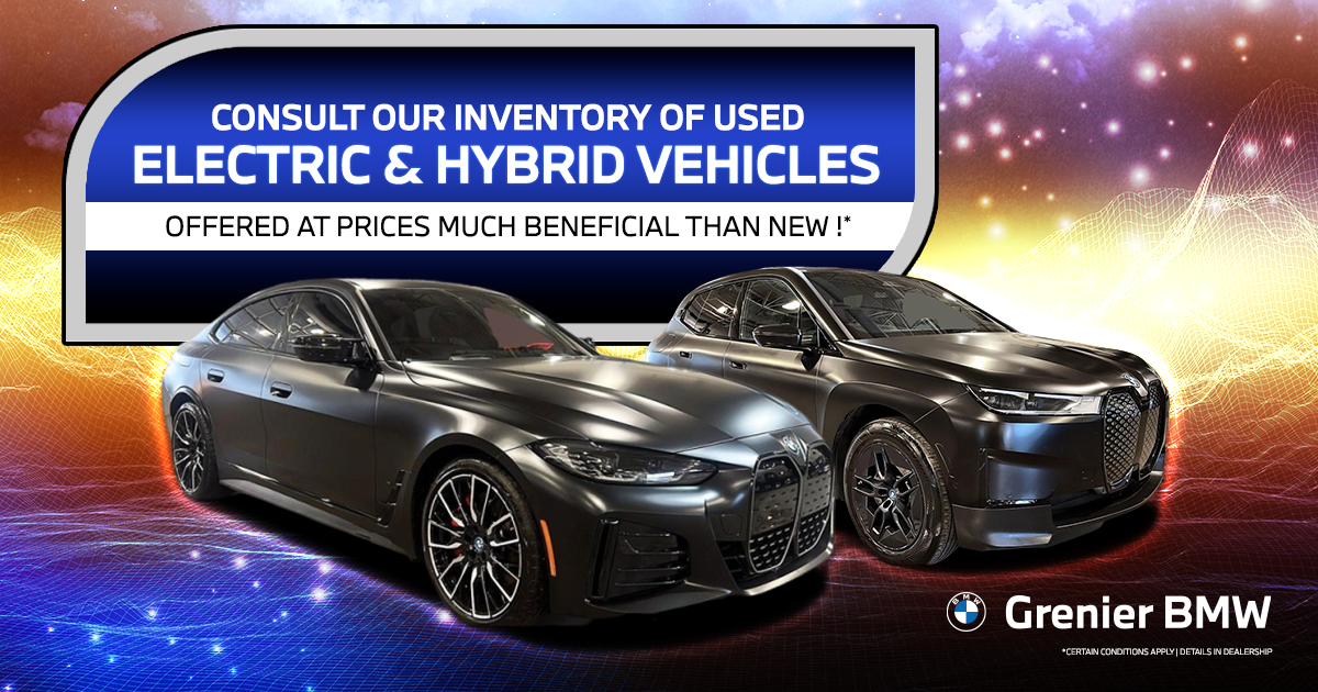 ELECTRIC AND HYBRID USED!