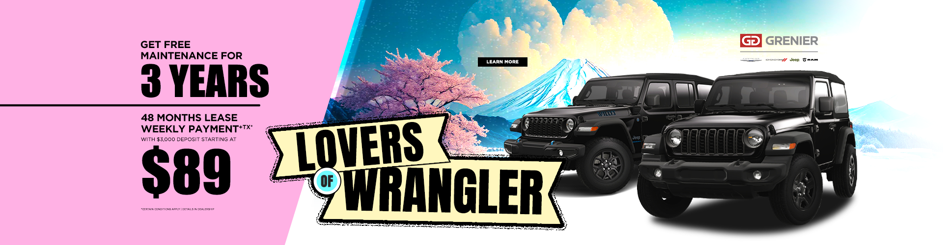 WRANGLER LOVERS SALE !