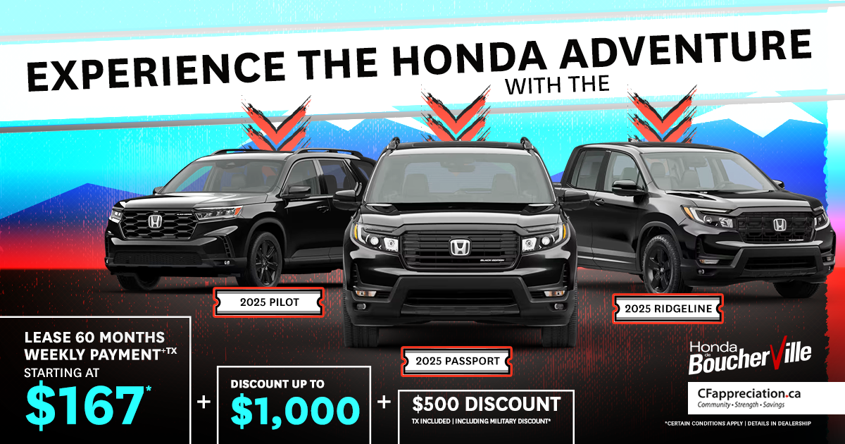 EXPERIENCE THE HONDA ADVENTURE !