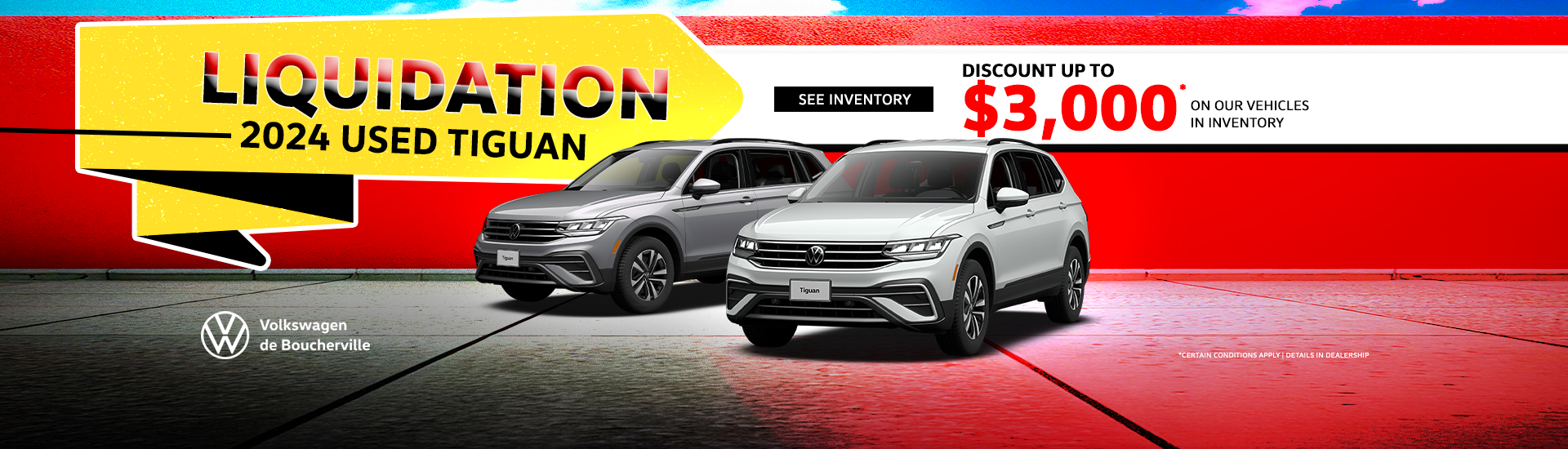 2024 TIGUAN LIQUIDATION !