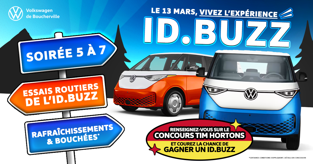 VIVEZ L'EXPÉRIENCE ID.BUZZ !