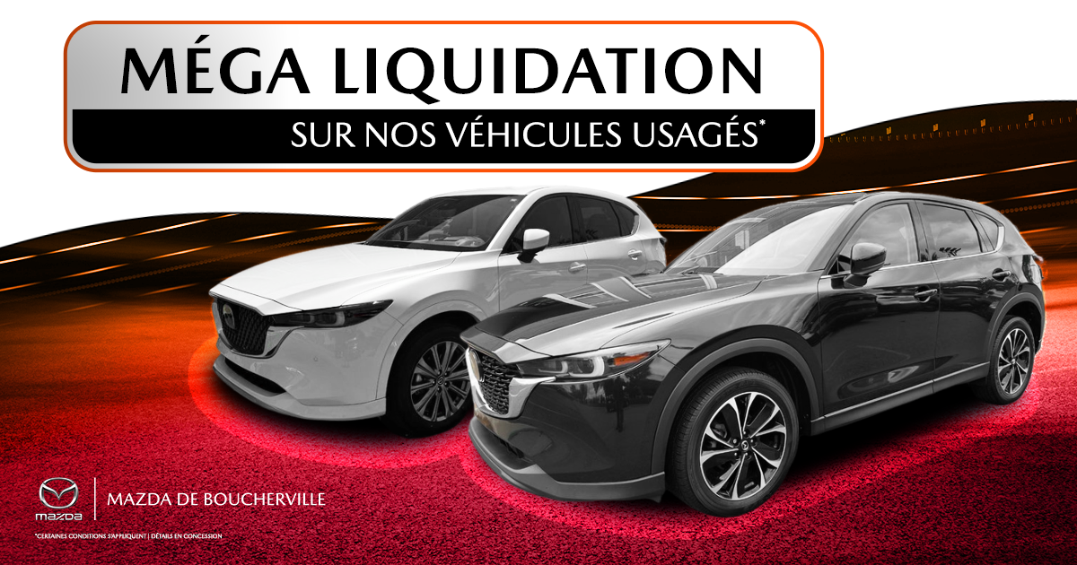 MÉGA LIQUIDATION SUR NOS VÉHICULES USAGÉS !