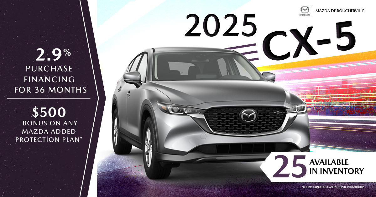 2025 CX-5 in inventory!