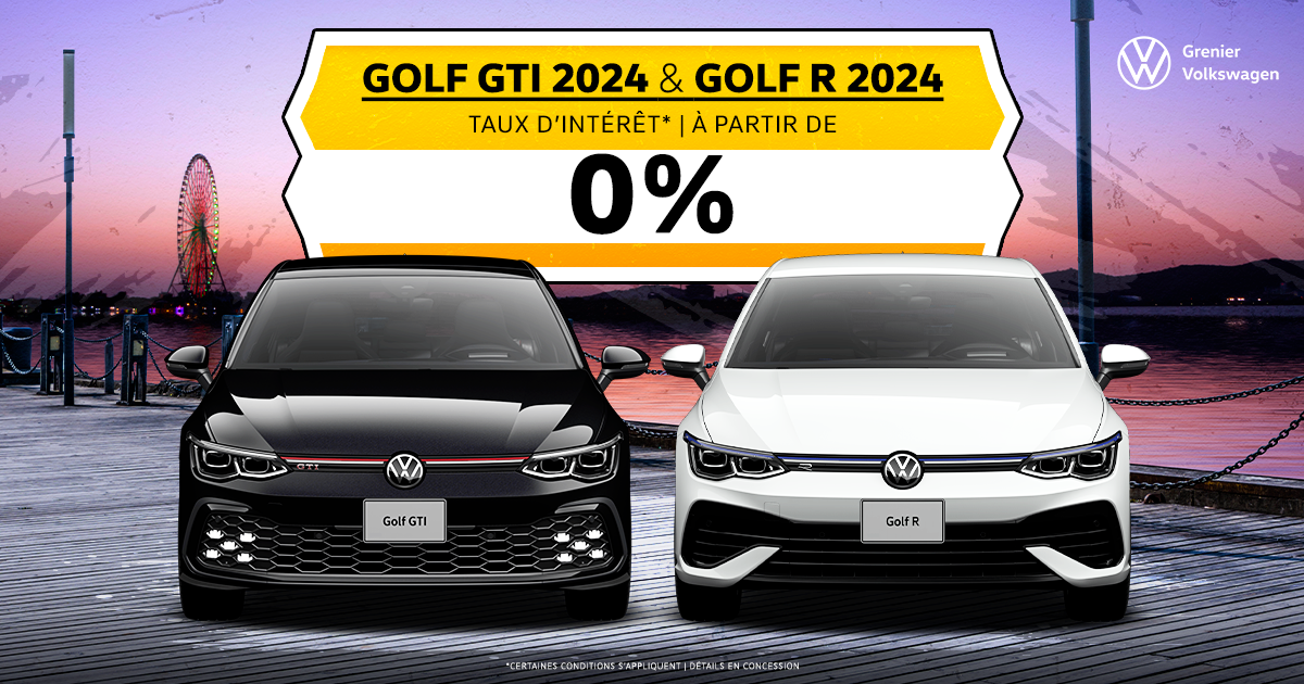 GOLF GTI ET R 2024!