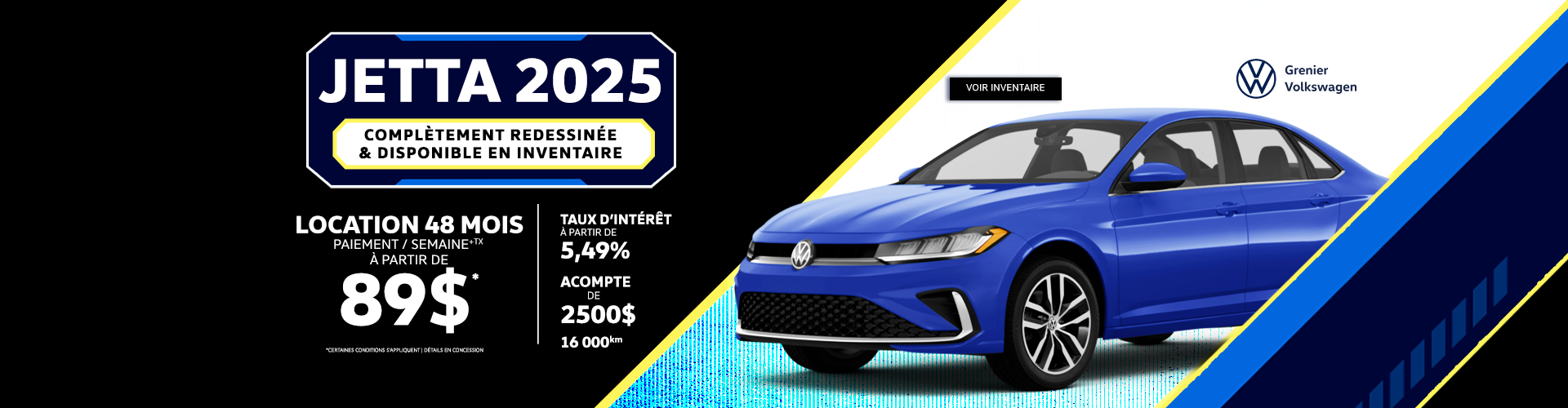 LA TOUTE NOUVELLE JETTA 2025 EN INVENTAIRE !