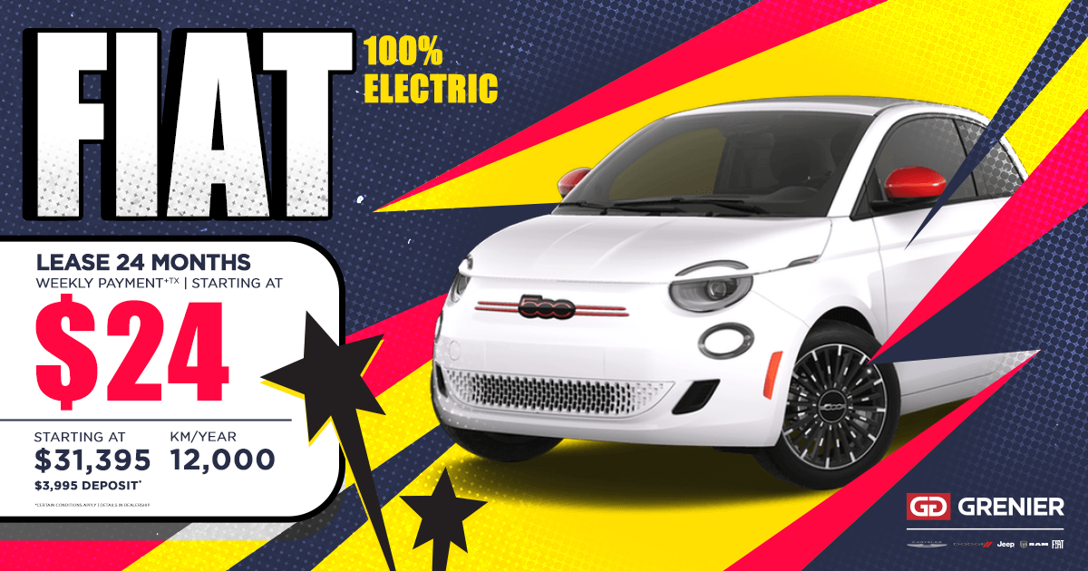 FIAT 100% ELECTRIC !