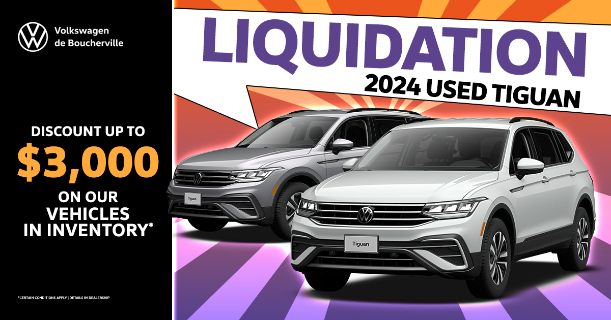 2024 TIGUAN LIQUIDATION !