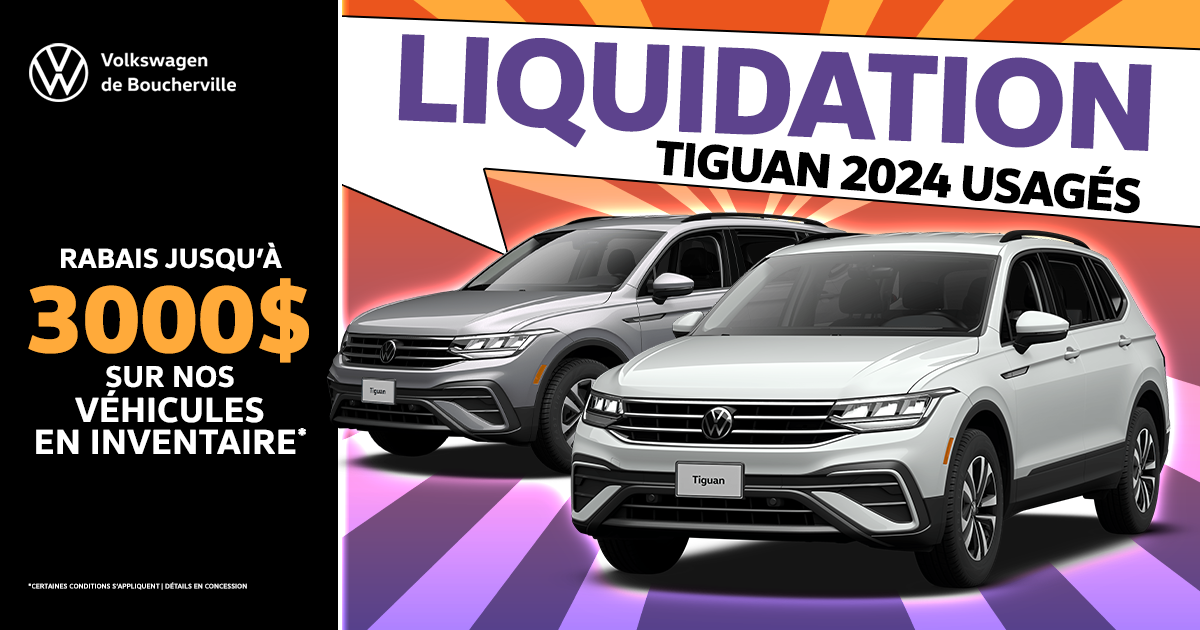 LIQUIDATION TIGUAN 2024!