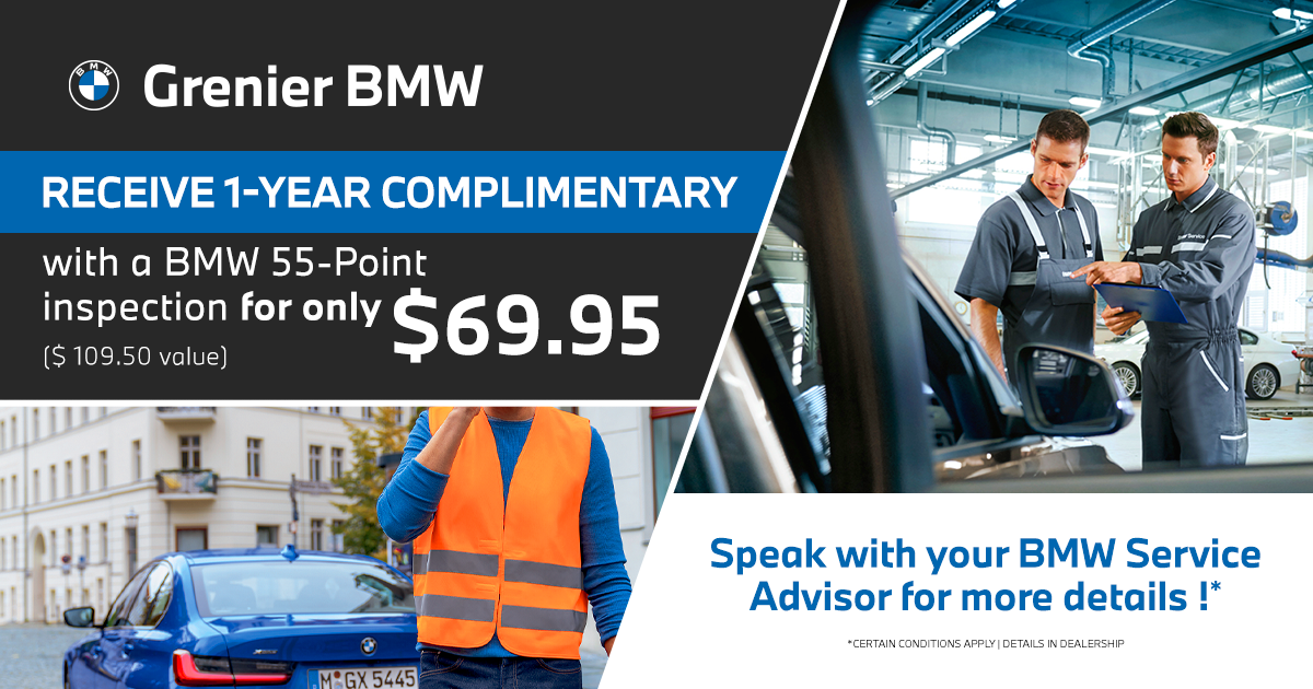 55 POINTS INSPECTION PROMOTION!