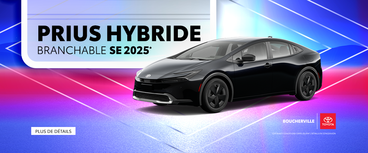 PRIUS HYBRIDE BRANCHABLE SE 2025!