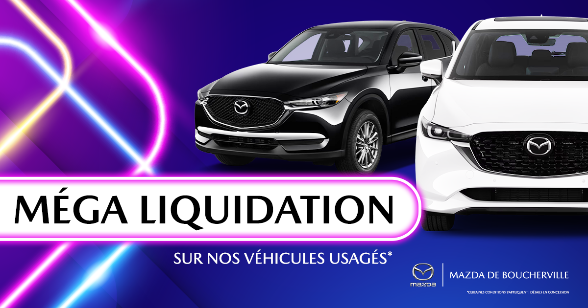 MÉGA LIQUIDATION SUR NOS VÉHICULES USAGÉS !