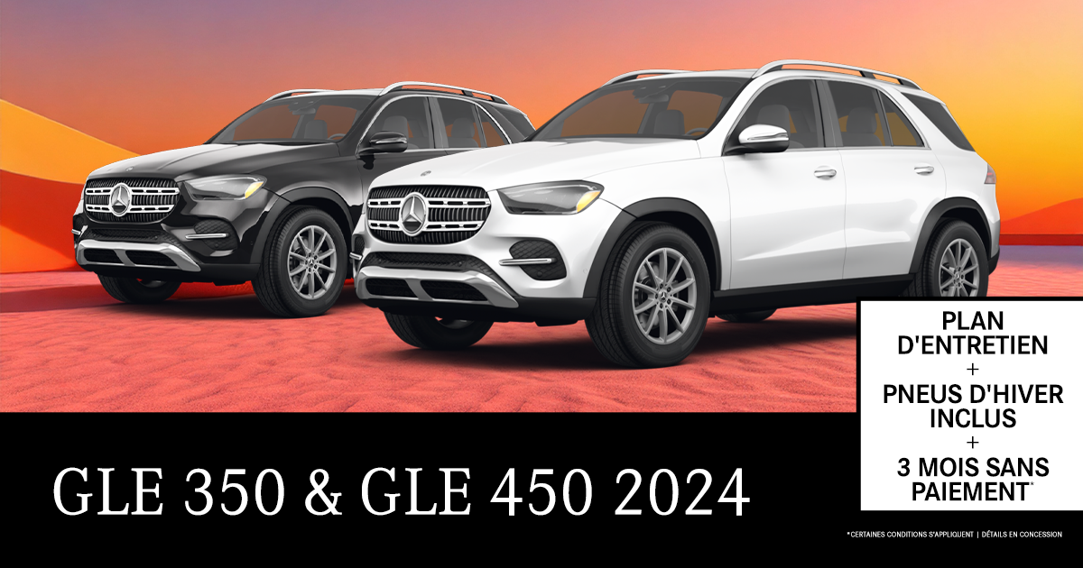 GLE 350 ET GLE 450 2024!