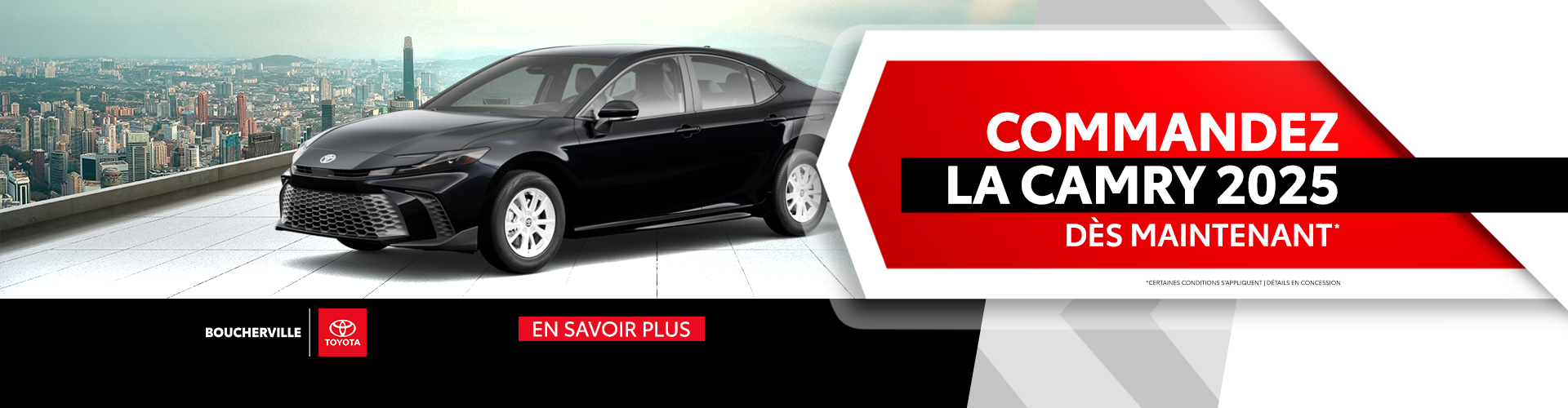 COMMANDEZ LA CAMRY 2025!