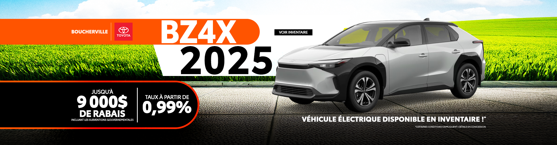 LE BZ4X 2025
