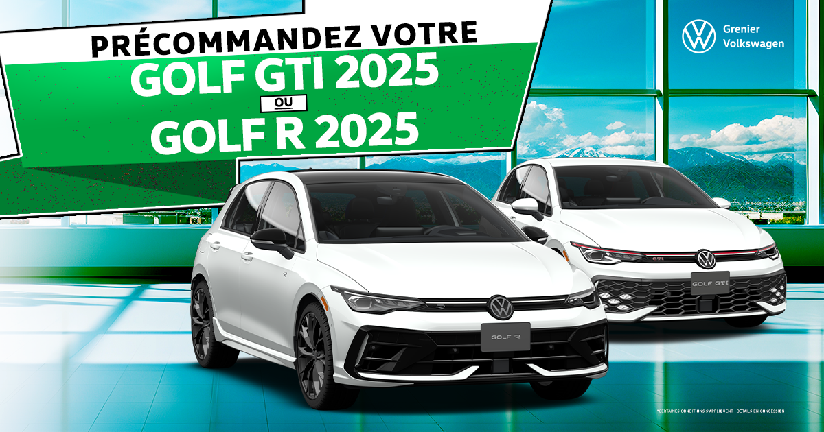 GOLF GTI ET R 2025!