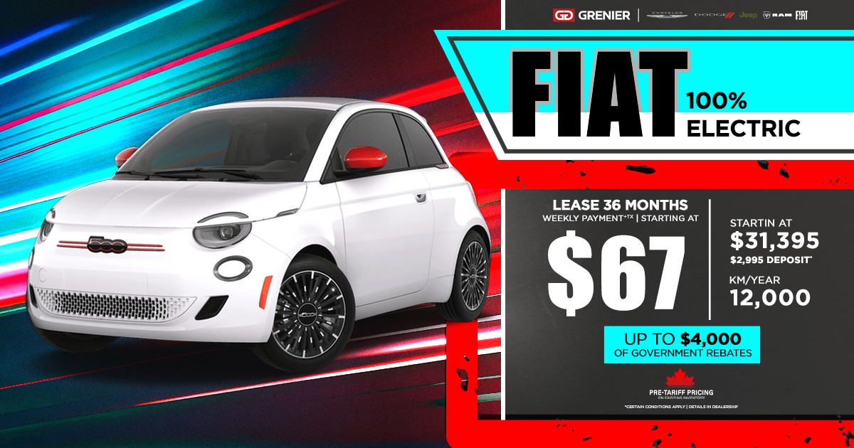 FIAT 100% ELECTRIC !