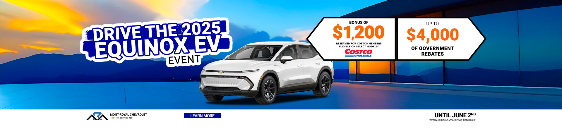 DRIVE THE 2025 EQUINOX EV EVENT