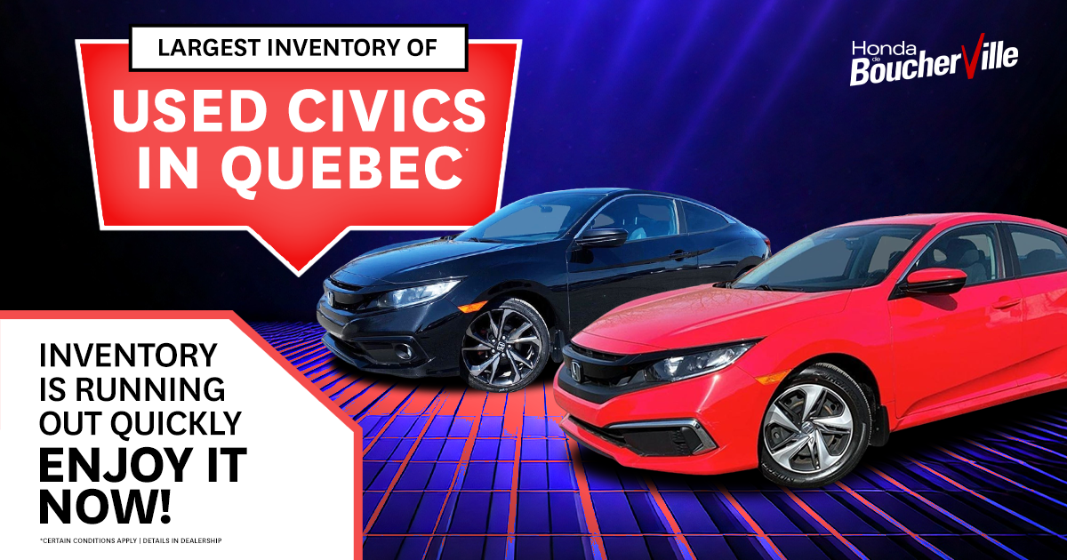 LARGEST OF USED CIVIC
