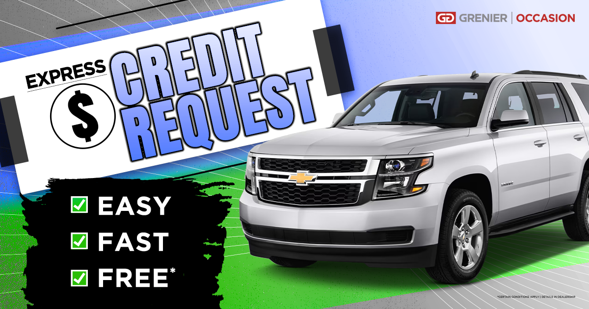Express credit request !