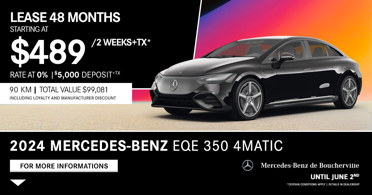 2024 EQE 350 4MATIC
