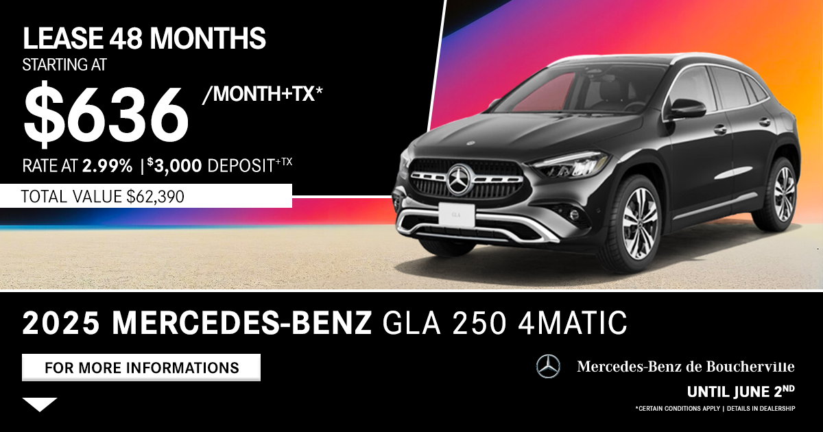 2025 GLA 250 4MATIC