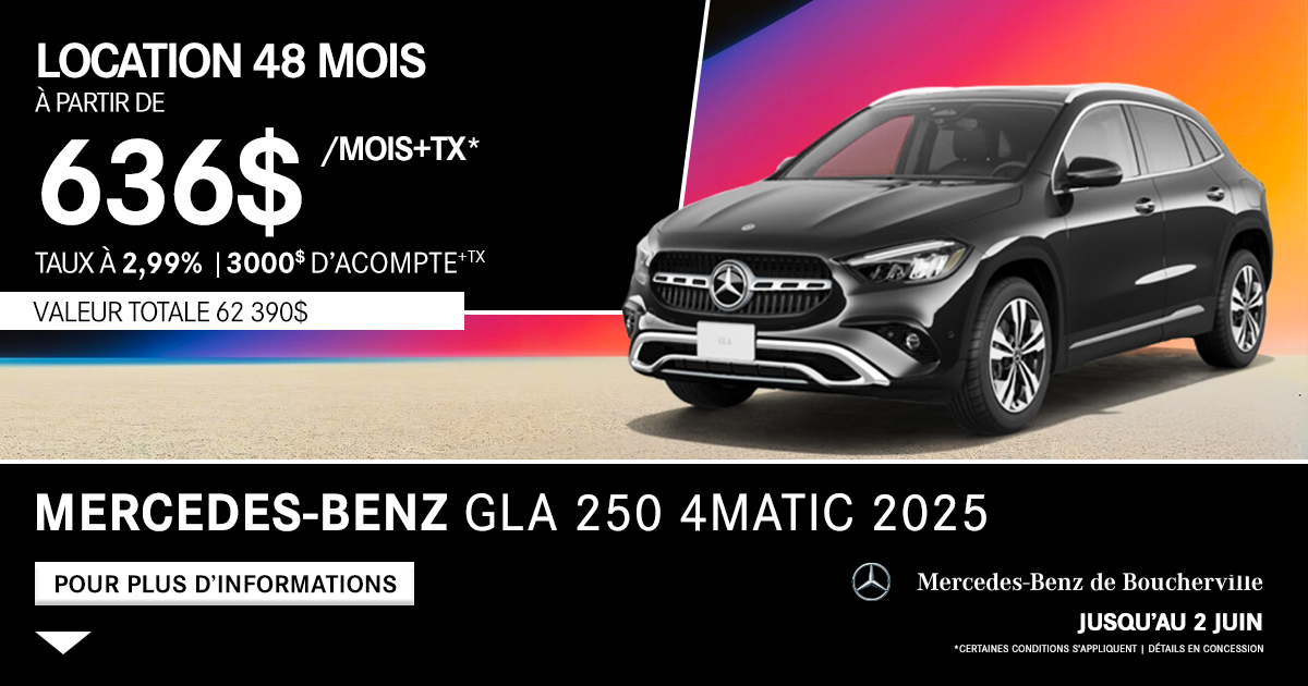 GLA 250 4MATIC 2025