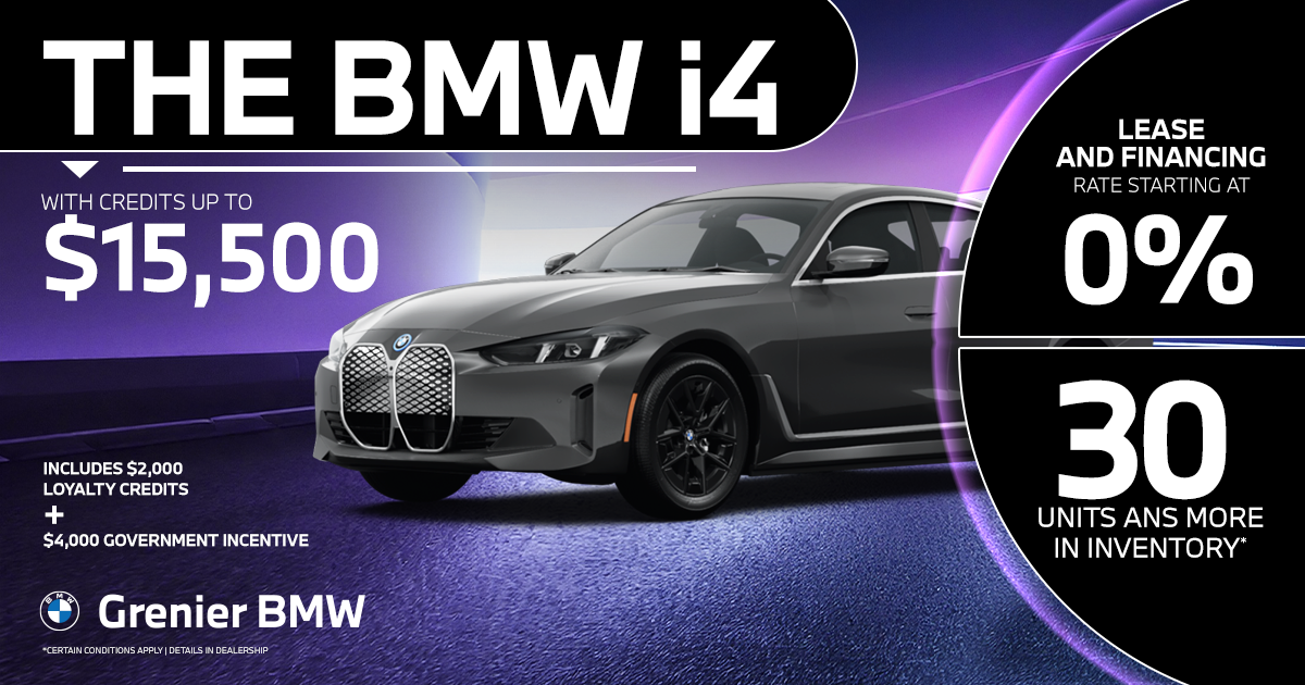 BMW I4 AVAILABLE !