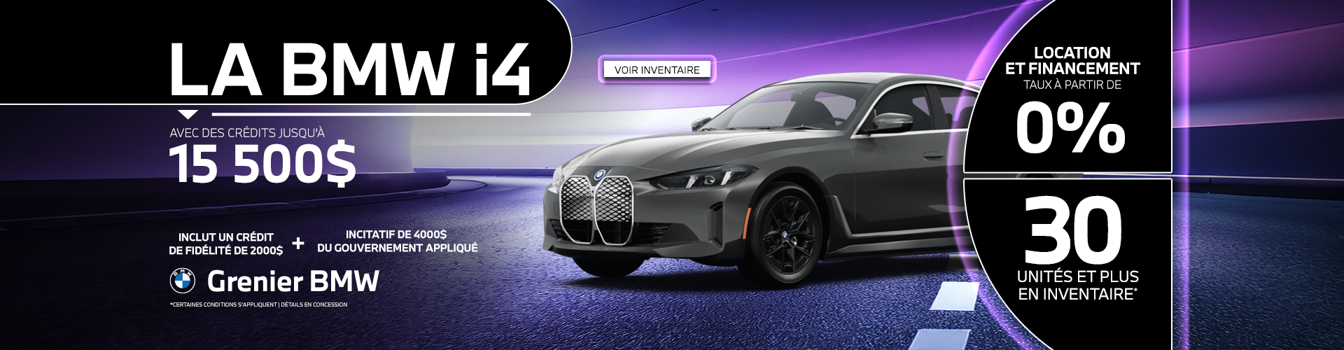 BMW I4 DISPONIBLE !