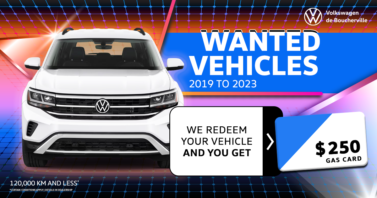 WANTED VEHICLES !