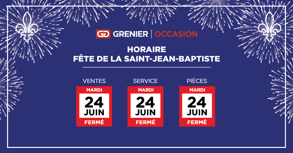 HORAIRE SAINT-JEAN-BAPTISTE