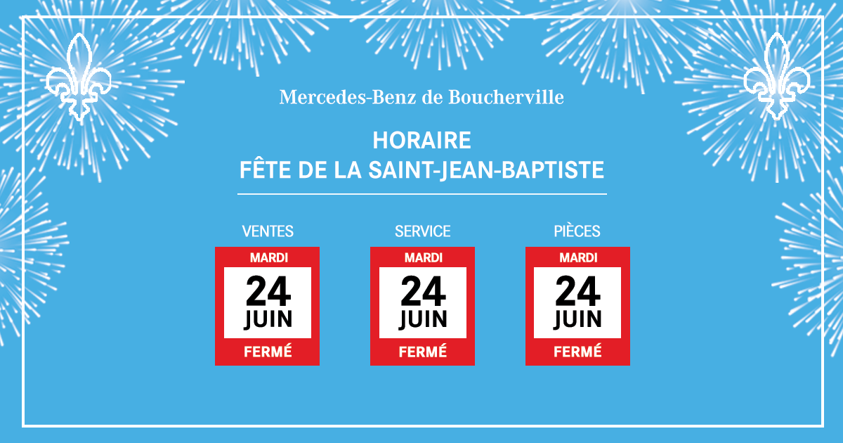 HORAIRE SAINT-JEAN-BAPTISTE