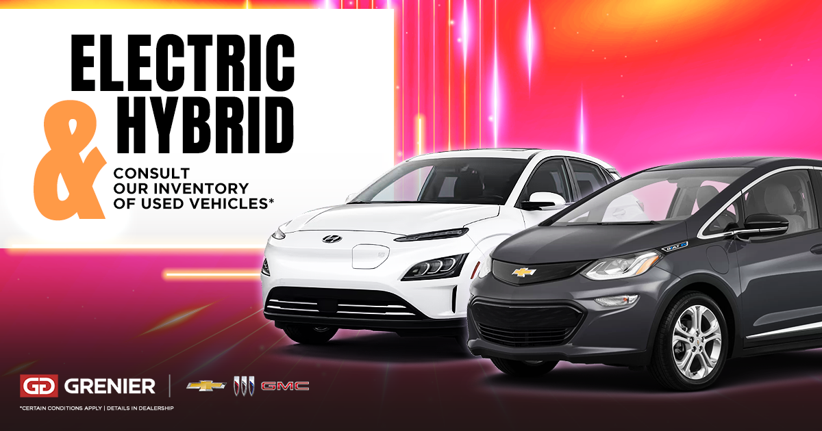 USED ELECTRIC AND HYBRID VEHICLES!