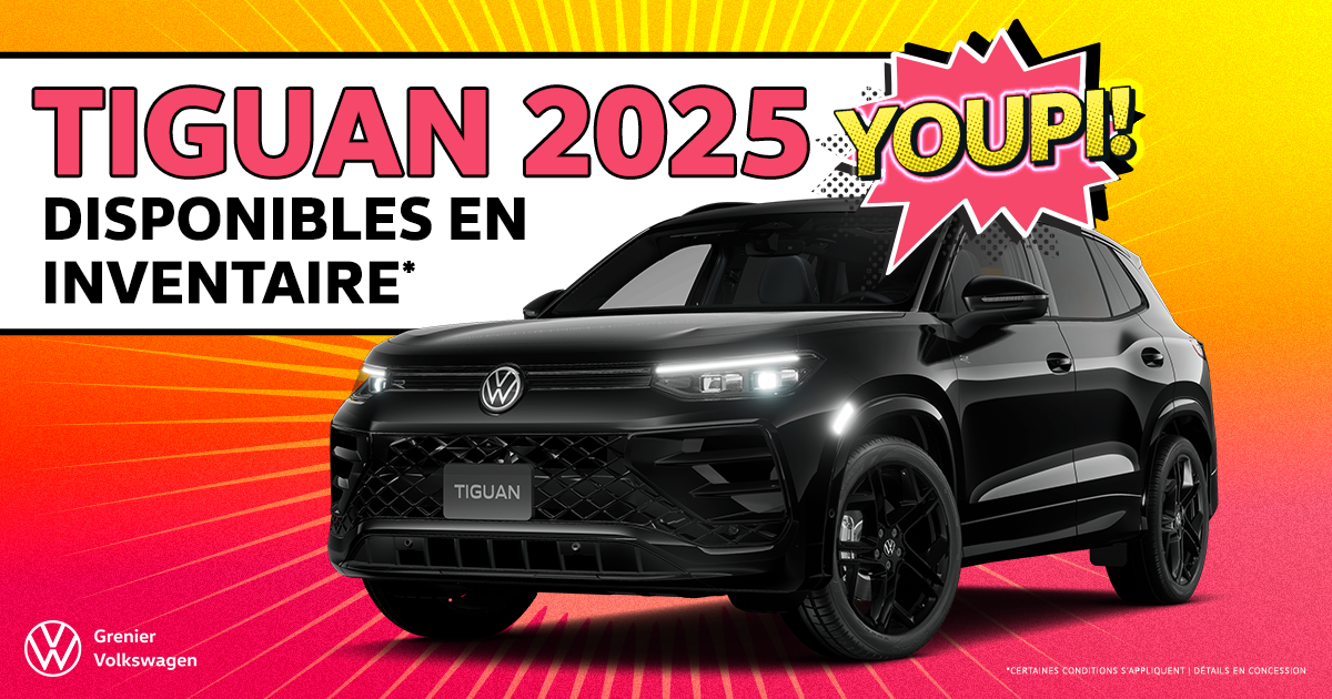 COMMANDEZ VOTRE TIGUAN 2025!