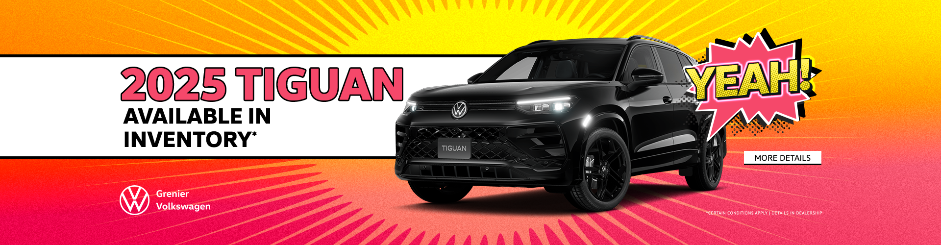 ORDER YOUR 2025 TIGUAN !