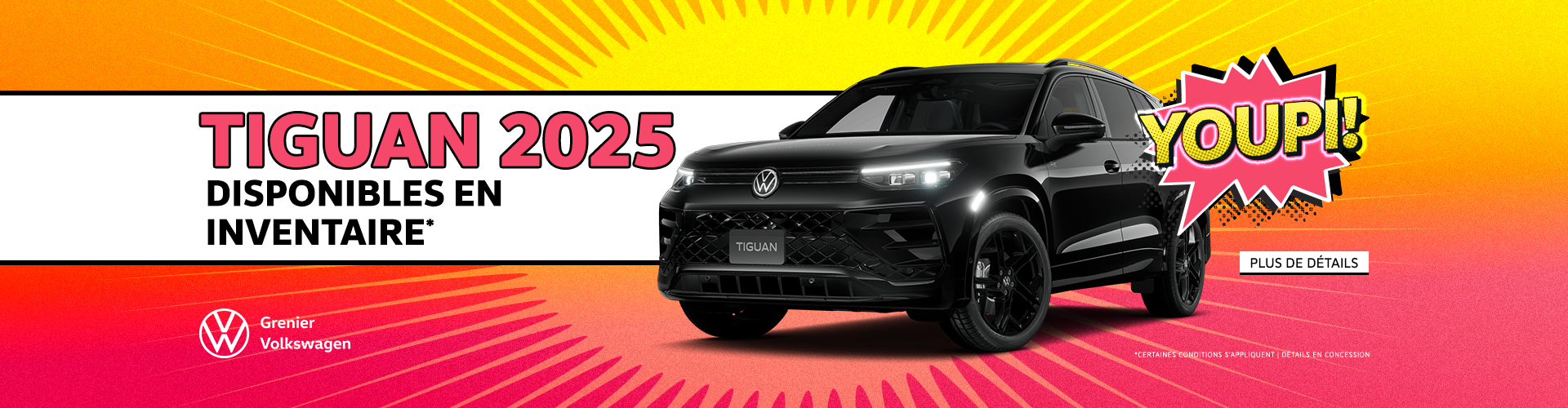 COMMANDEZ VOTRE TIGUAN 2025!