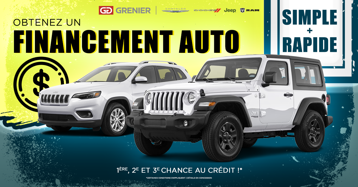OBTENEZ UN FINANCEMENT AUTO !