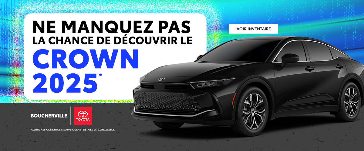 DÉCOUVREZ LE CROWN 2025 !