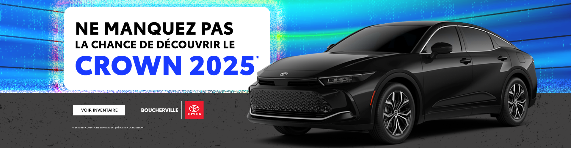 DÉCOUVREZ LE CROWN 2025 !