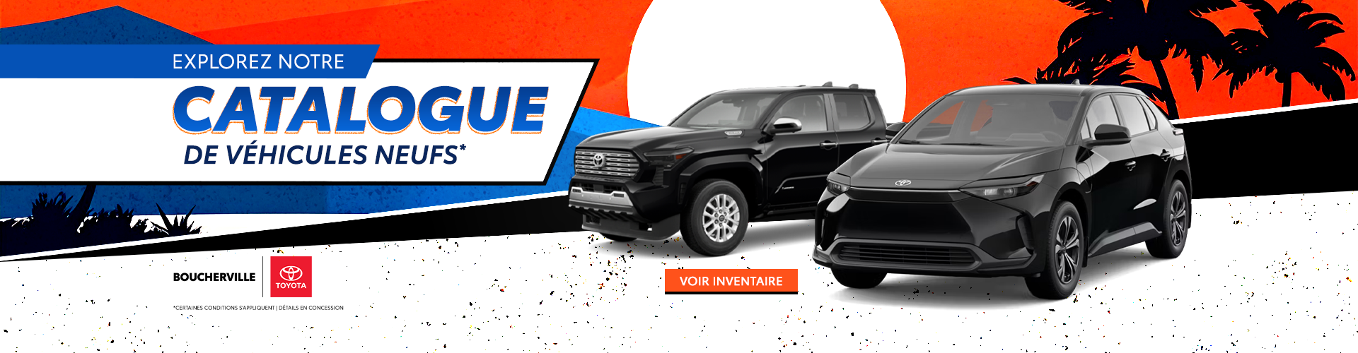 EXPLOREZ NOTRE CATALOGUE DE VÉHICULES NEUFS