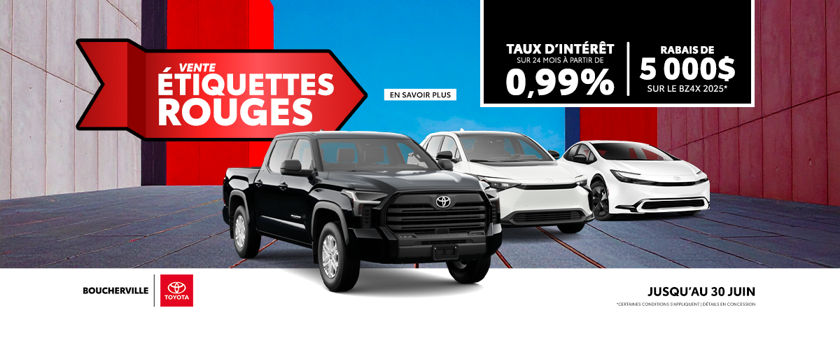 VENTE ÉTIQUETTE ROUGE !