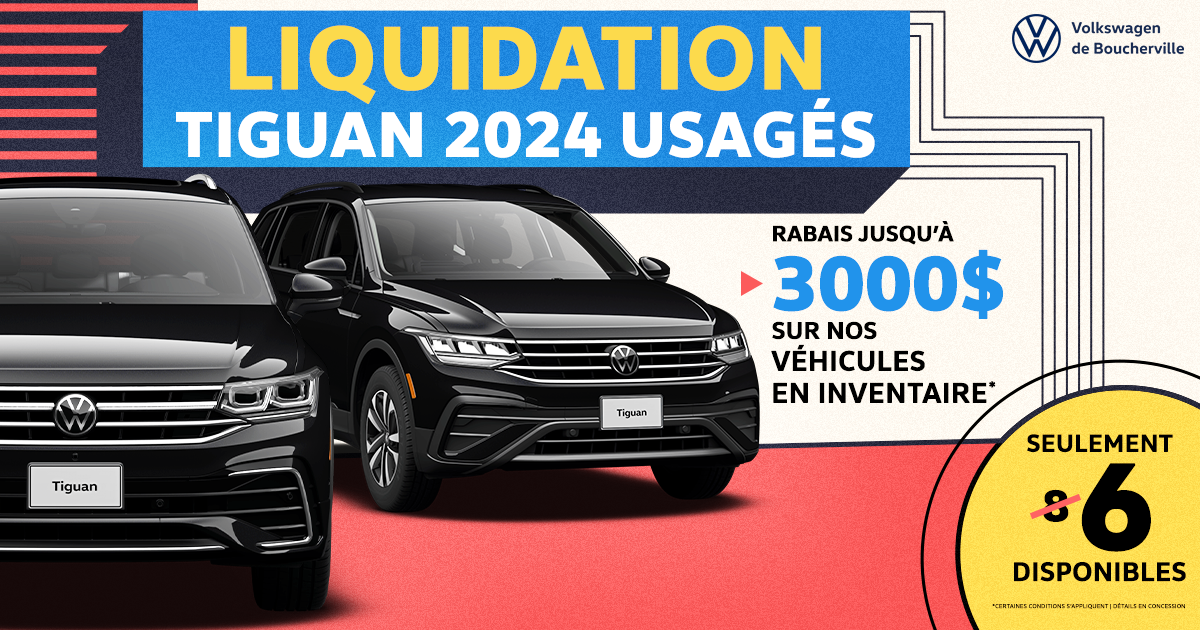 LIQUIDATION TIGUAN 2024!