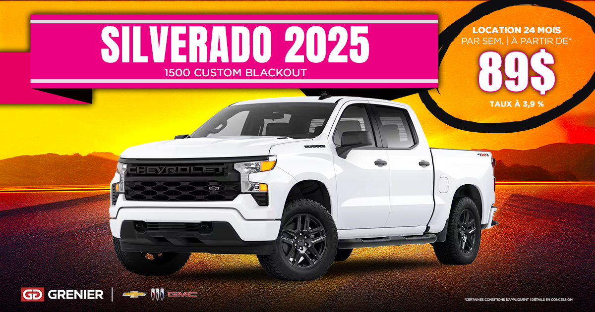 SILVERADO 2025 !