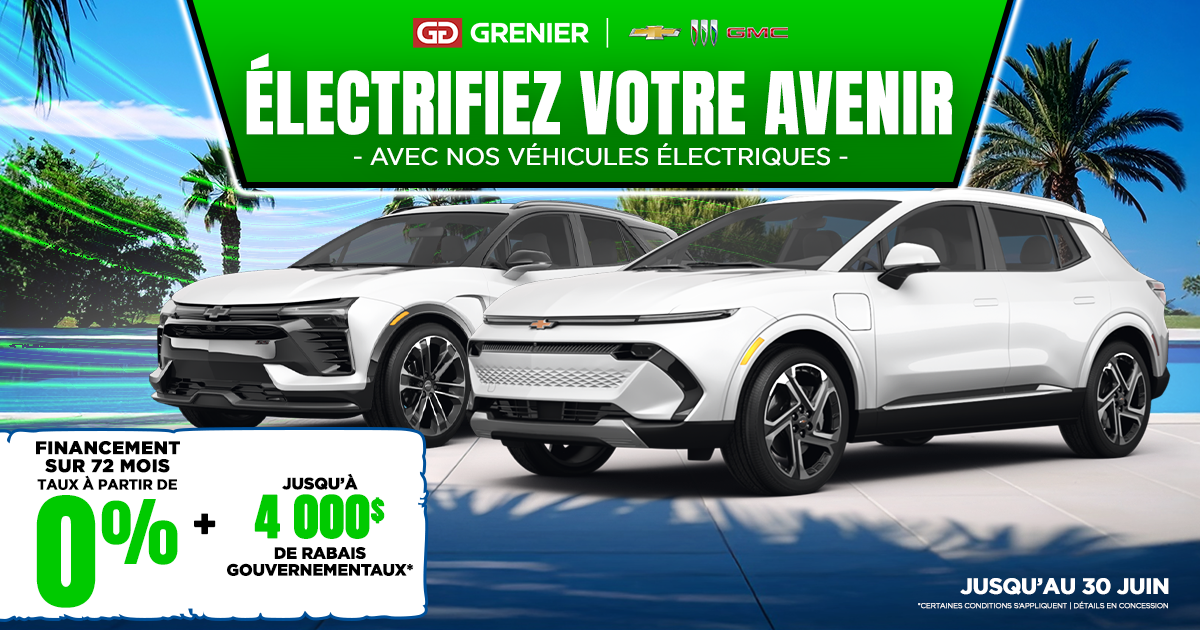 ÉLECTRIFIEZ VOTRE AVENIR !
