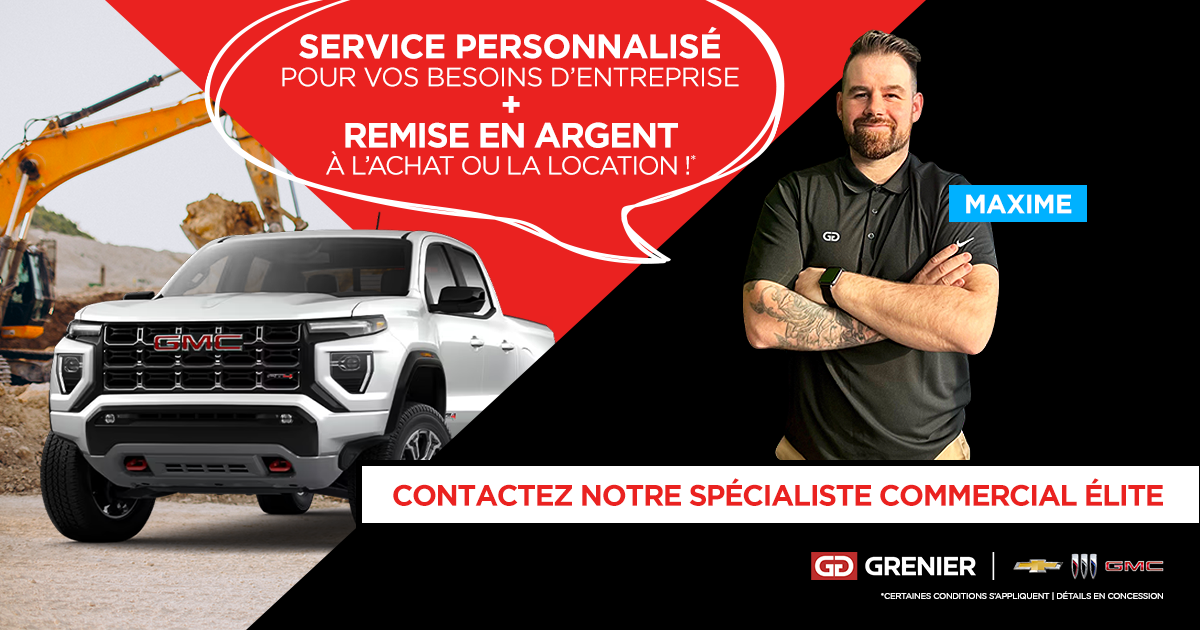 COMMERCIAL ÉLITE !