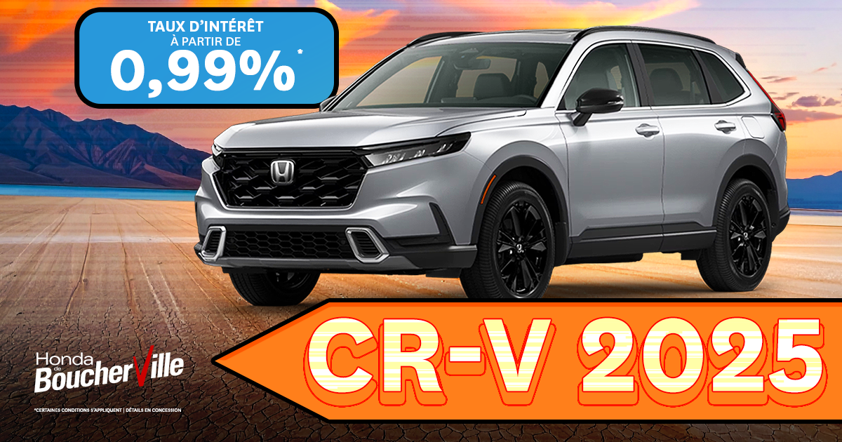 CR-V 2025 DISPONIBLES !