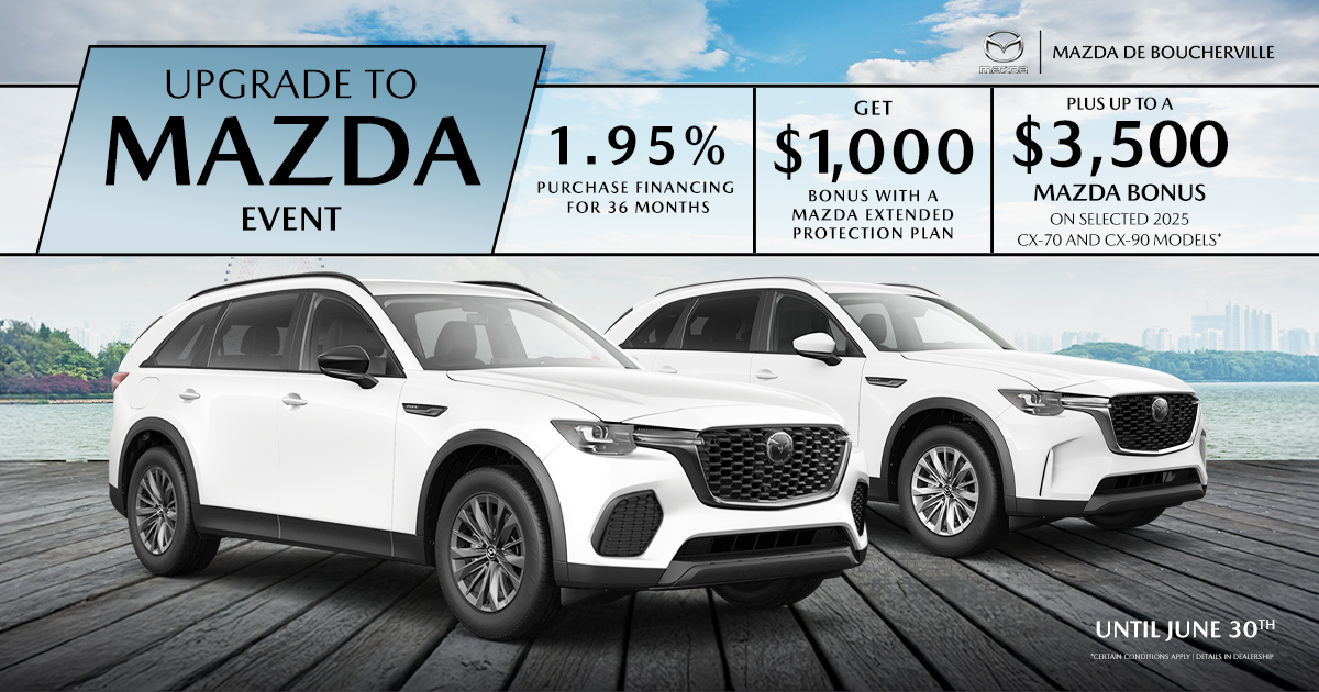 UPGRADE TO MAZDA EVNET !