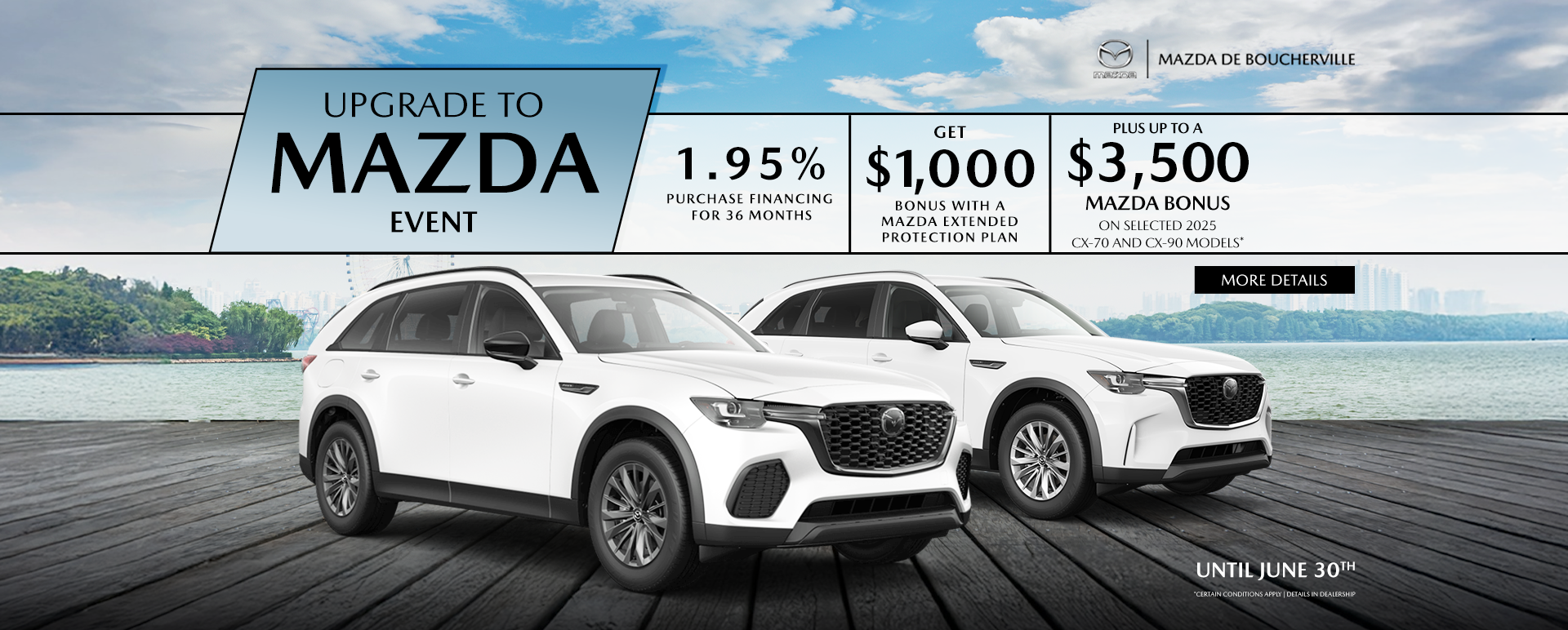 UPGRADE TO BETTER UPGRADE TO MAZDA !