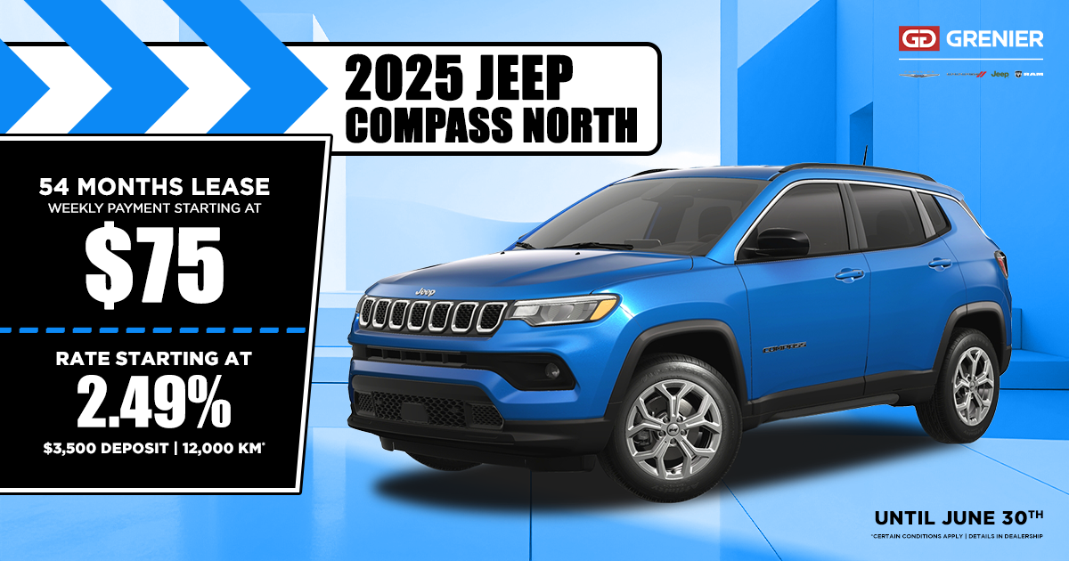JEEP COMPASS NORTH!